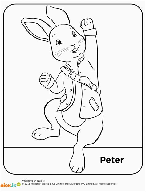 Peter Rabbit Eating Radishes coloring page Free Printable Coloring Pages