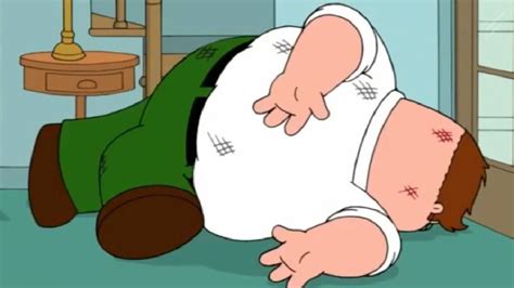 peter griffin death pose