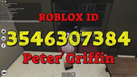 peter griffin real roblox id