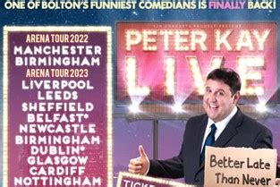 peter kay live tickets 2023