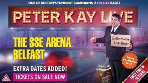 peter kay tickets 2022 belfast