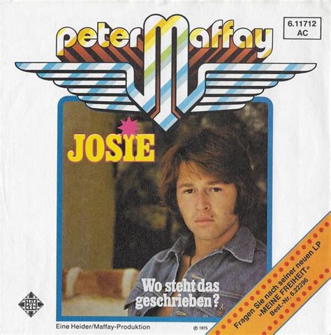 peter maffay josie text