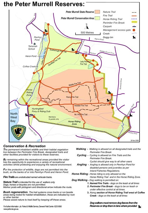 peter murrell reserve map