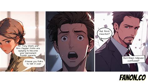 peter parker is tony stark's adopted son fanfiction