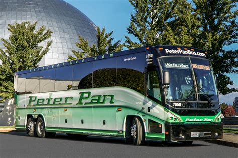 An interior shot showcasing the spacious and comfortable seating in a Peter Pan bus.