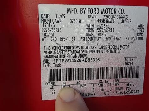 Peterbilt Paint Code By Vin