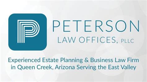 peterson law offices pllc queen creek az