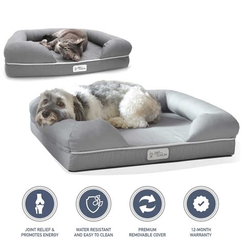 Petfusion Memory Foam Dog Bed