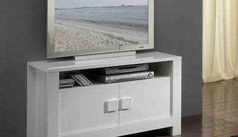 Meuble Tv Meuble Tv Design Blanc D Angle En Solde La Redoute