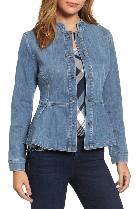 petite womens denim jacket