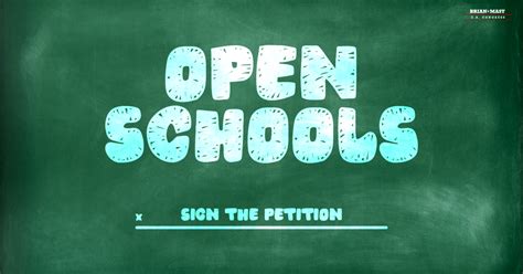 petition open schools