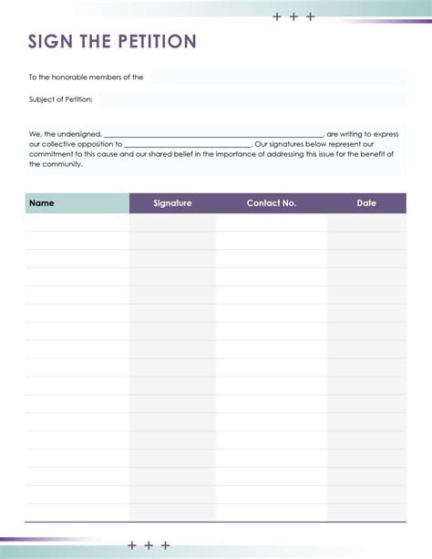 petition signing rules uk