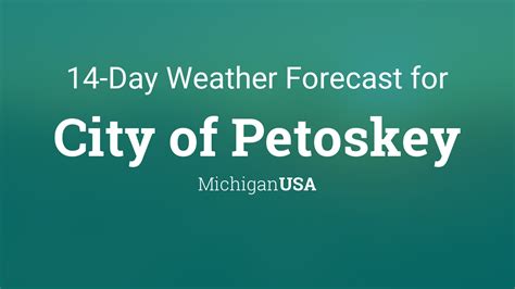 petoskey 10 day forecast