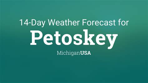 petoskey michigan weather forecast