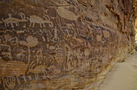petroglyphs near mesquite nevada