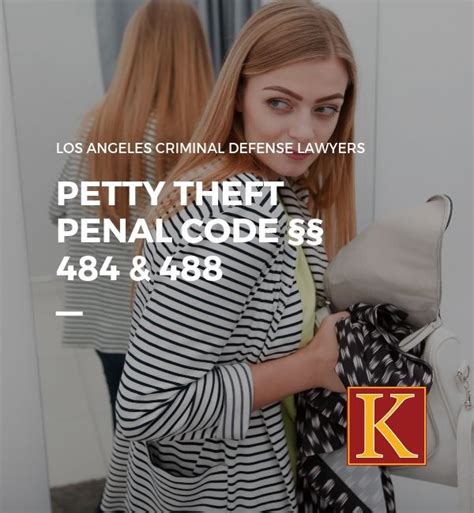 petty theft penal code