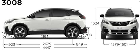 peugeot 3008 2015 medidas