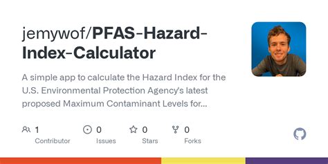 pfas hazard index calculation