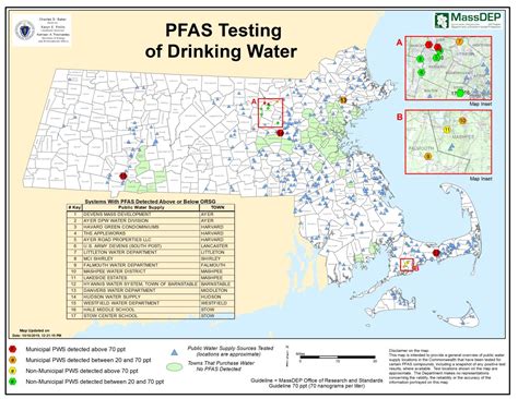 pfas in water supply in massachusetts