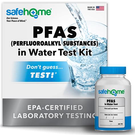 pfas test for drinking water