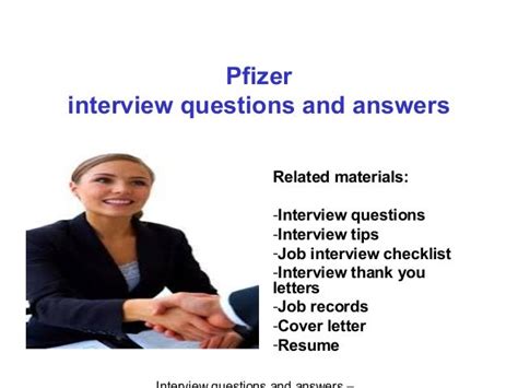 Top 40 pfizer interview questions and answers pdf ebook free download