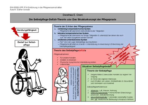 Die Pflegetheorie von Dorethea Orem GRIN