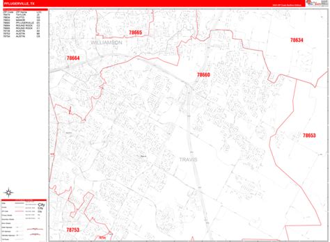 pflugerville zip code map