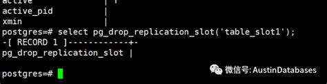 Pg_Drop_Replication_Slot Active