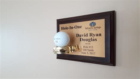 pga superstore hole in one plaques online
