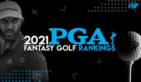 pga tour fantasy golf rankings