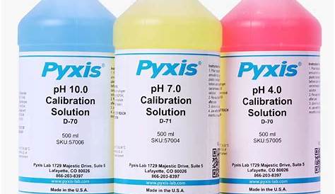 pH Calibration Solution 500 mL (pH4, pH7, & pH10) (3