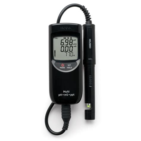 Ph/Ec/Tds/Temperature Meter
