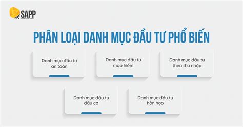 phân loại đầu tư