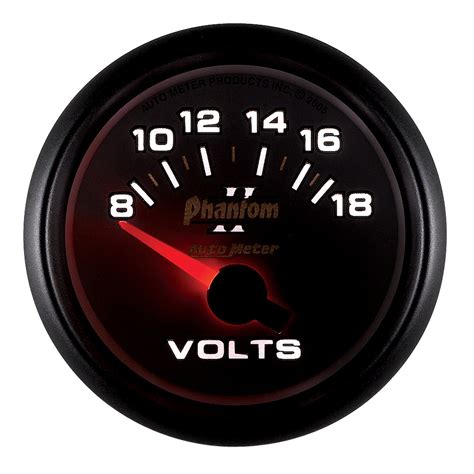 Phantom Voltmeter Gauge
