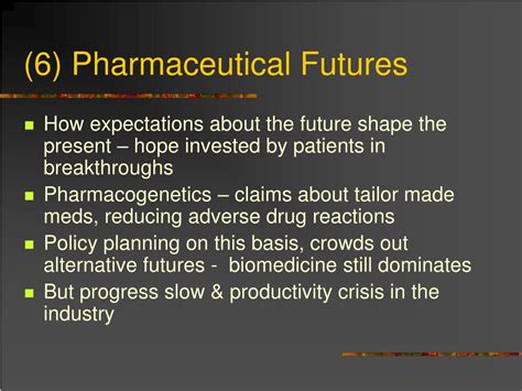 pharmaceutical futures