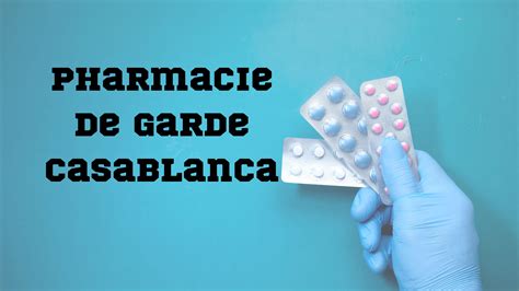 pharmacie de garde a casablanca