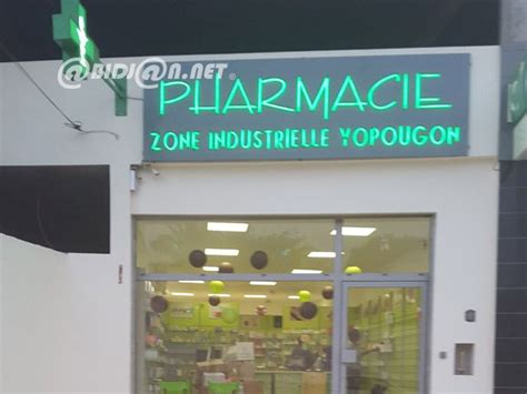 pharmacie zone industrielle yopougon