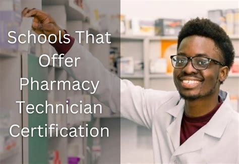 pharmacist technician school