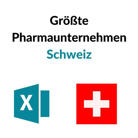 pharmaunternehmen in der schweiz