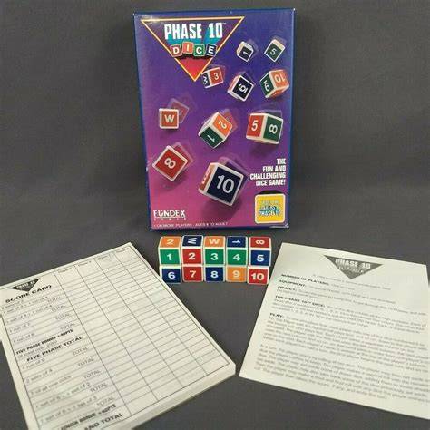 Fundex Phase 10 Dice Game in Tin for sale online eBay