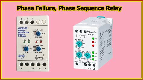 Phase Failure Relay Sequence