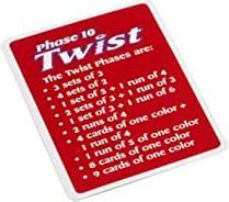 Phase 10 Twist Instructions Pdf