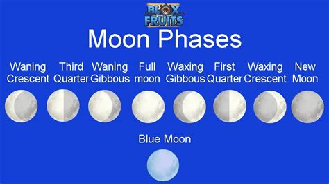 phases of the moon in blox fruits full moon