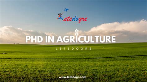 phd in farming