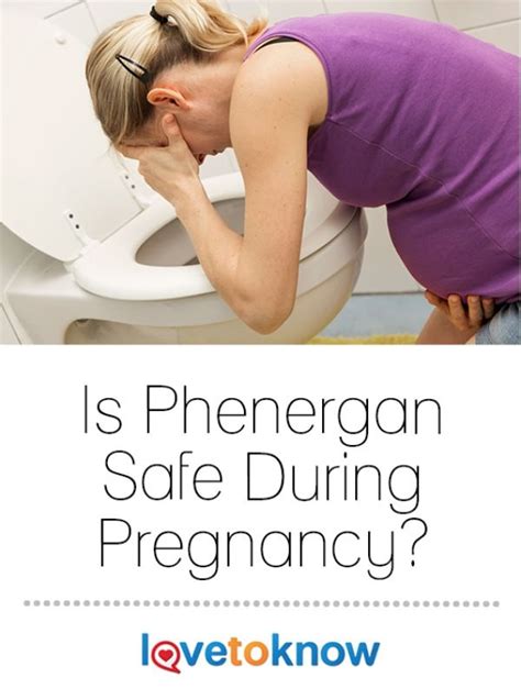 phenergan during early pregnancy