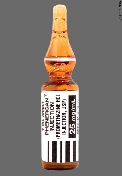 phenergan injection 25 mg