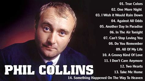 phil collins albums hits
