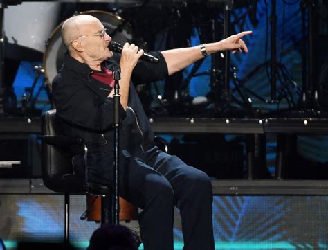 Phil Collins Live Stage Performance