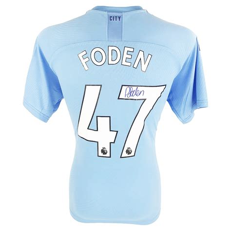 phil foden signed jersey