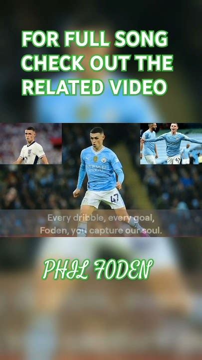 phil foden song